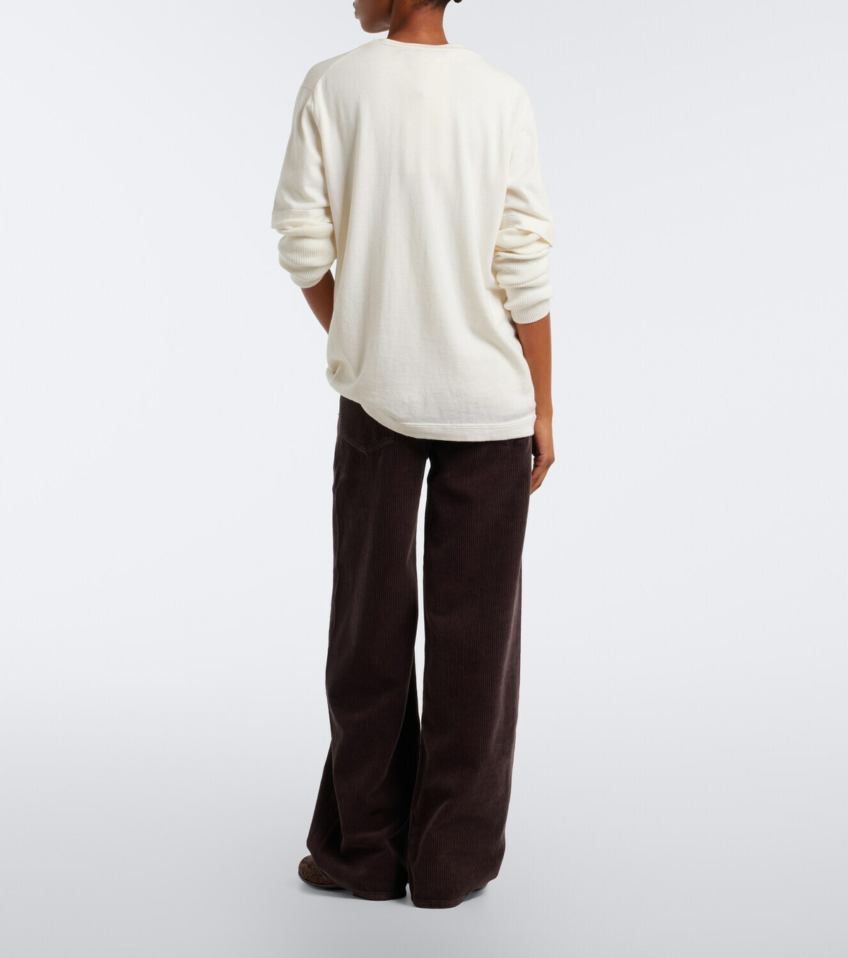 Agolde Curve cotton corduroy wide-leg pants