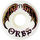 Orbs White Specters Skateboard Wheels, 52 mm