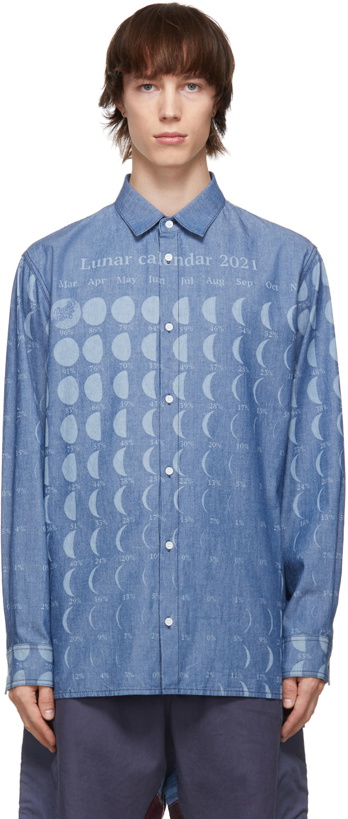 Photo: Loewe Blue Paula's Ibiza Chambray Moon Calendar Shirt