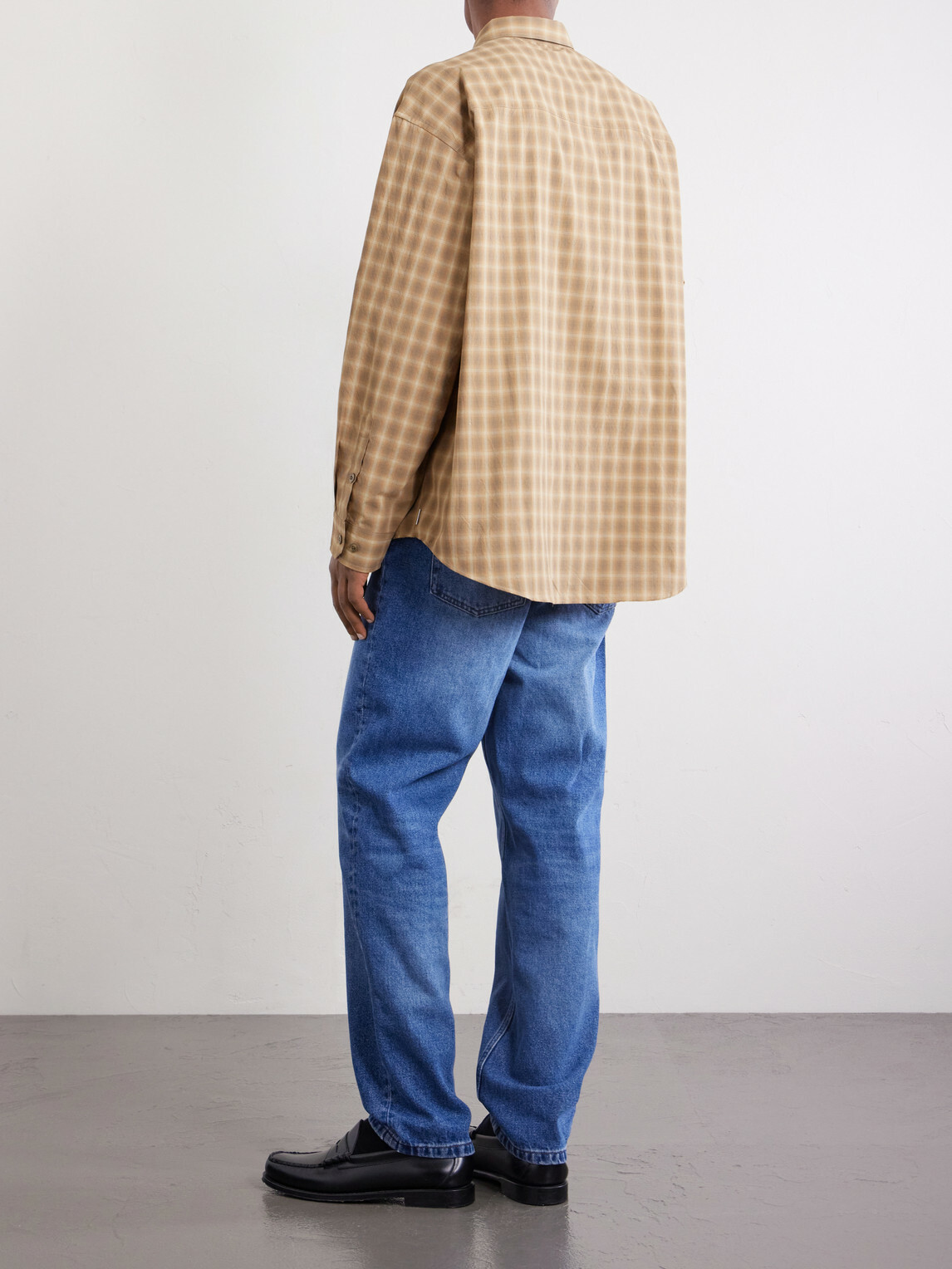 WTAPS - Logo-Appliquéd Checked Woven Shirt - Brown