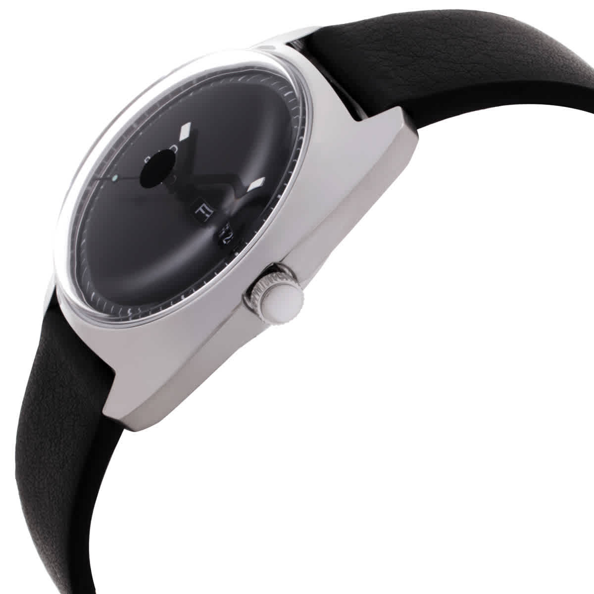 Timex Q 1975 Enigma Quartz Black Dial Watch TW2Y34500