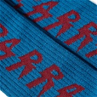 By Parra Men's Shocker Logo Crew Sock in Greek Blue