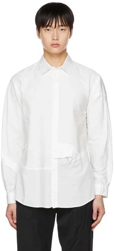 Photo: Undercoverism White Paneled Shirt