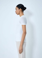 Jil Sander Crew Neck Fitted T-Shirt