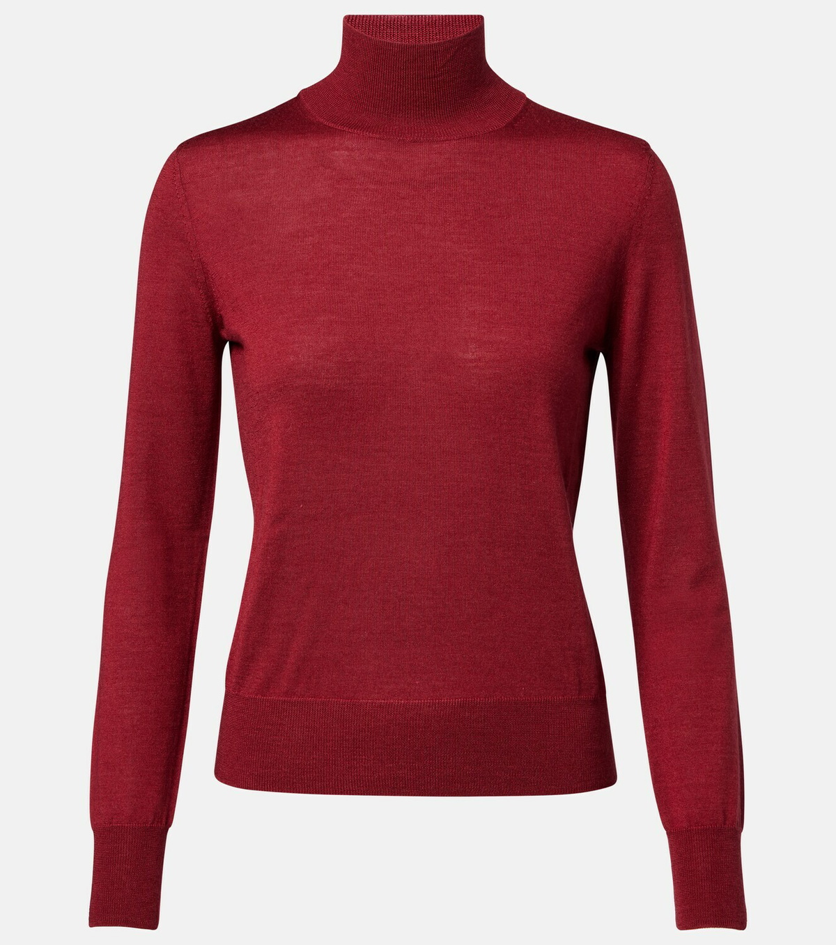 Carolina Herrera Turtleneck virgin wool and silk sweater