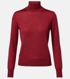 Carolina Herrera Turtleneck virgin wool and silk sweater