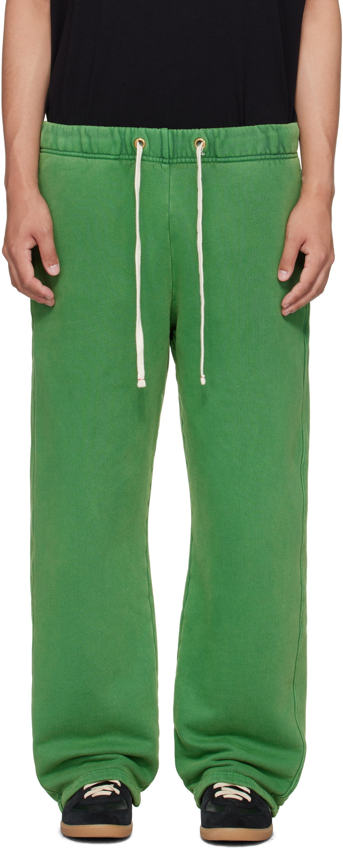 Les Tien Green Heavyweight Classic Sweatpants
