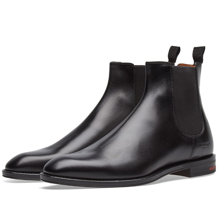 Photo: Givenchy Leather Chelsea Boot