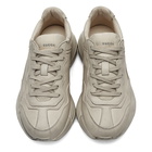 Gucci White Distressed Rhyton Sneakers