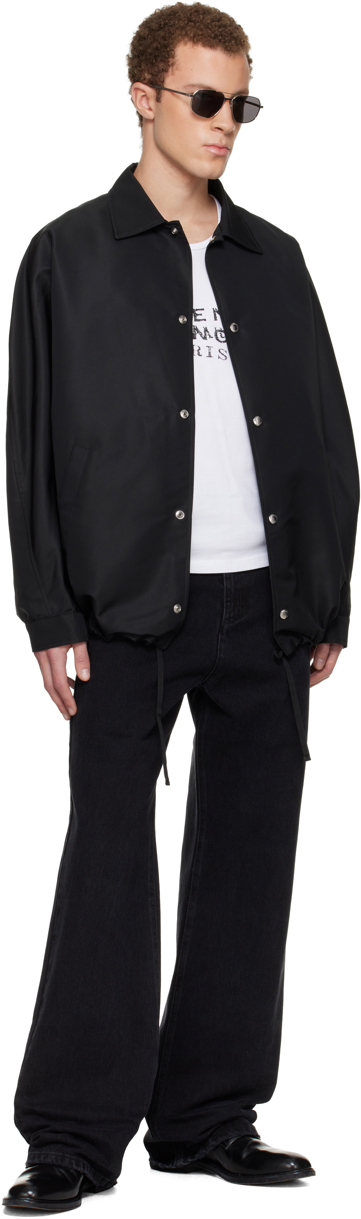 Givenchy Black Coach Jacket