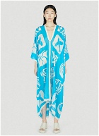 Rodebjer - Agave Youthquake Kaftan Dress in Blue