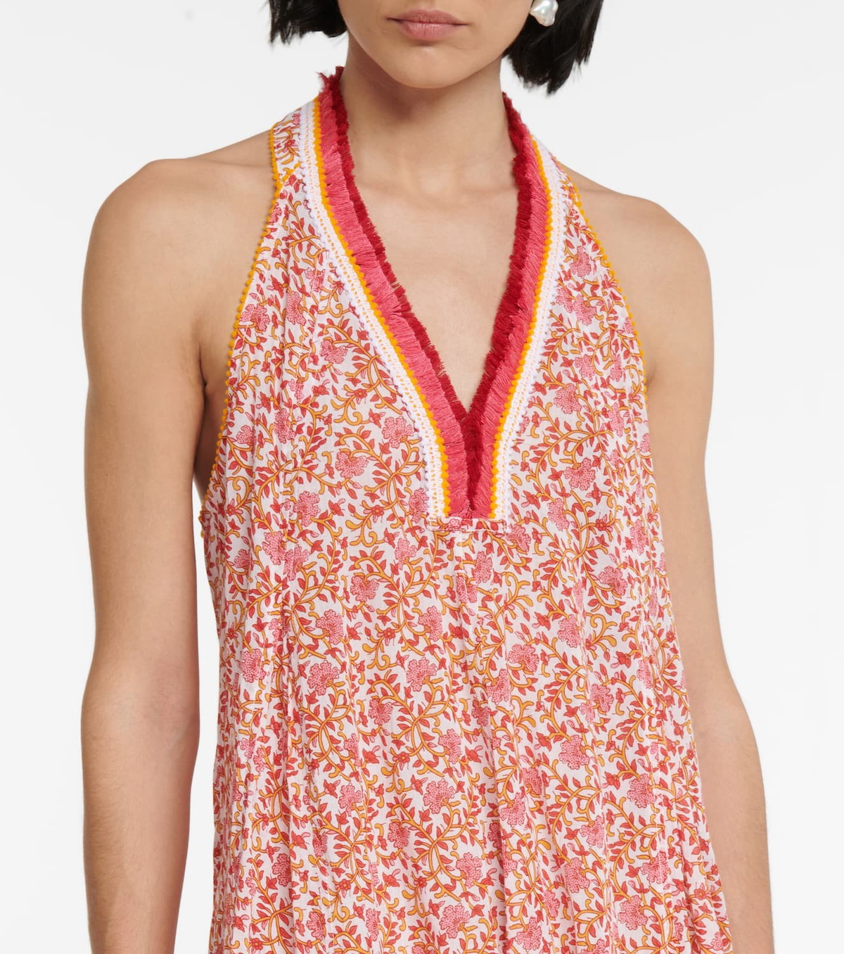 Poupette St Barth Floral maxi dress
