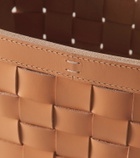 Giobagnara Mondina Small woven leather basket