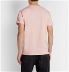 Les Girls Les Boys - Logo-Print Cotton-Jersey T-Shirt - Pink