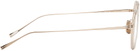 YUICHI TOYAMA. Gold Ludwig Glasses