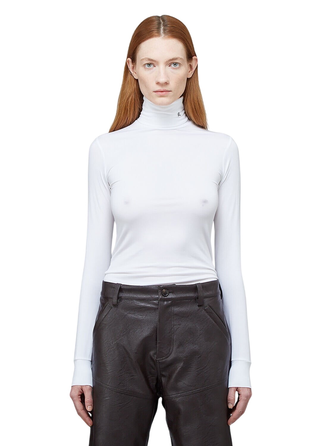 Raf Simons Black Hand Sign Turtleneck Raf Simons