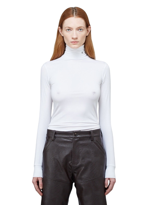 Photo: Raf Simons R-Embroidered Turtleneck Top