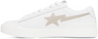 BAPE White Mad Sta #1 Sneakers