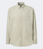 The Row Pompeo cotton chambray shirt