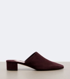 Aquazzura Colbert suede mules
