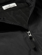 Stone Island - Logo-Appliquéd Crinkle Reps Nylon Hooded Jacket - Black