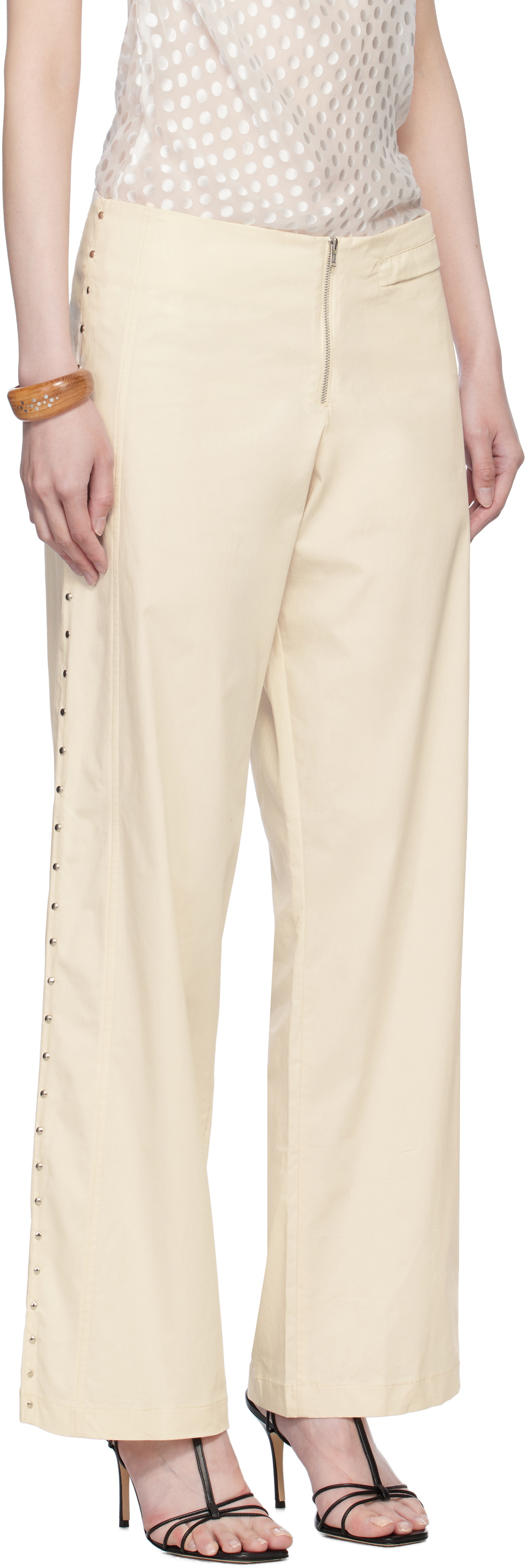 Belle The Label Off-White Ete Trousers