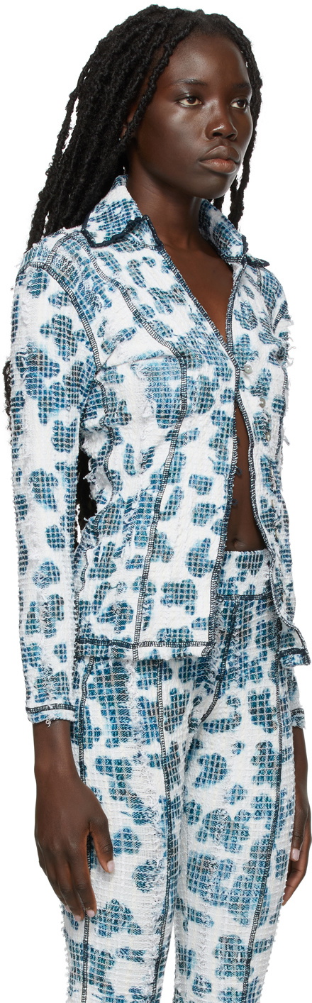 Luna Del Pinal Rubber Stretch Weave Shirt