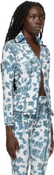 Luna Del Pinal Rubber Stretch Weave Shirt