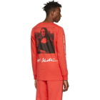 Off-White Red Monalisa Long Sleeve T-Shirt