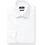 Hugo Boss - Jango Cotton-Piqué Shirt - White