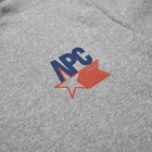 A.P.C. Reynaldo USA Logo Sweat