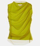 Dorothee Schumacher Jersey and tulle top