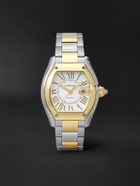 Cartier - Roadster de Cartier Automatic 42.5mm Interchangeable 18-Karat Gold, Stainless Steel and Alligator Watch, Ref. No. CRW2RD0009