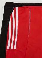 x adidas Upcycled Multi Panel Shorts in Red