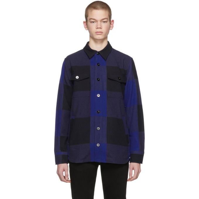 Photo: Maison Kitsune Blue Check John Jacket