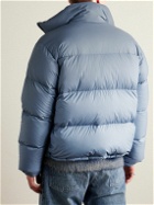 Auralee - Quilted Nylon-Ripstop Down Jacket - Blue