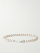 Hatton Labs - Sterling Silver Pearl Bracelet - White
