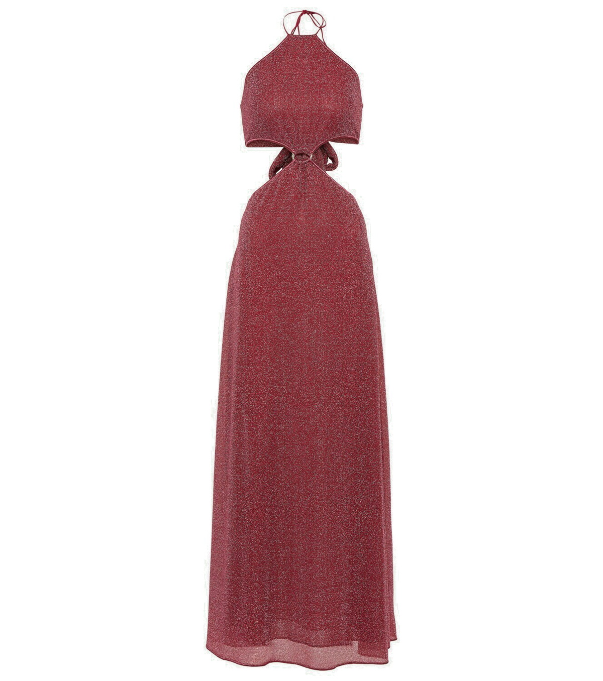Photo: Oséree Lumière O-Gem cutout maxi dress