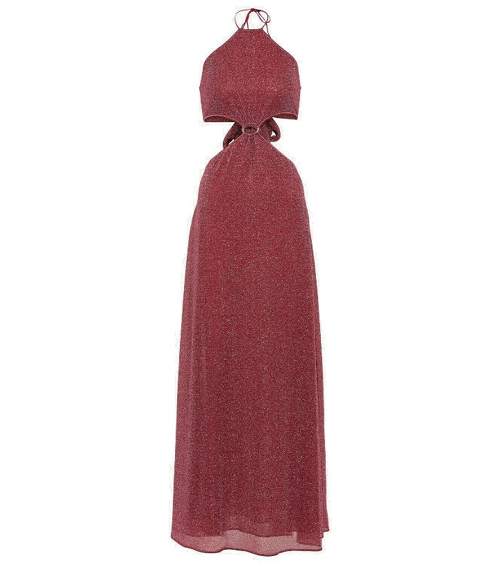 Photo: Oséree Lumière O-Gem cutout maxi dress