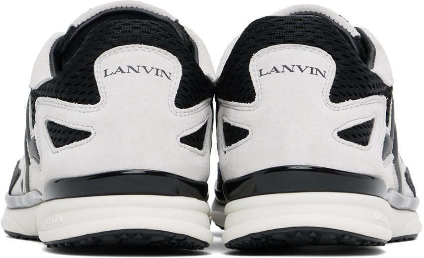 スニーカー LANVIN 'Meteor' sneakers White/Black Lanvin Black & White Meteor Sneakers Lanvin