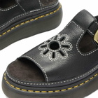 Dr. Martens Women's Dunnet Flower Sandal in Black