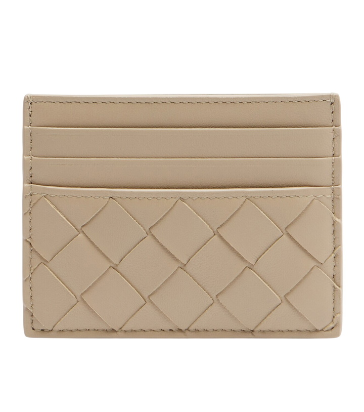 Photo: Bottega Veneta Intrecciato leather card holder
