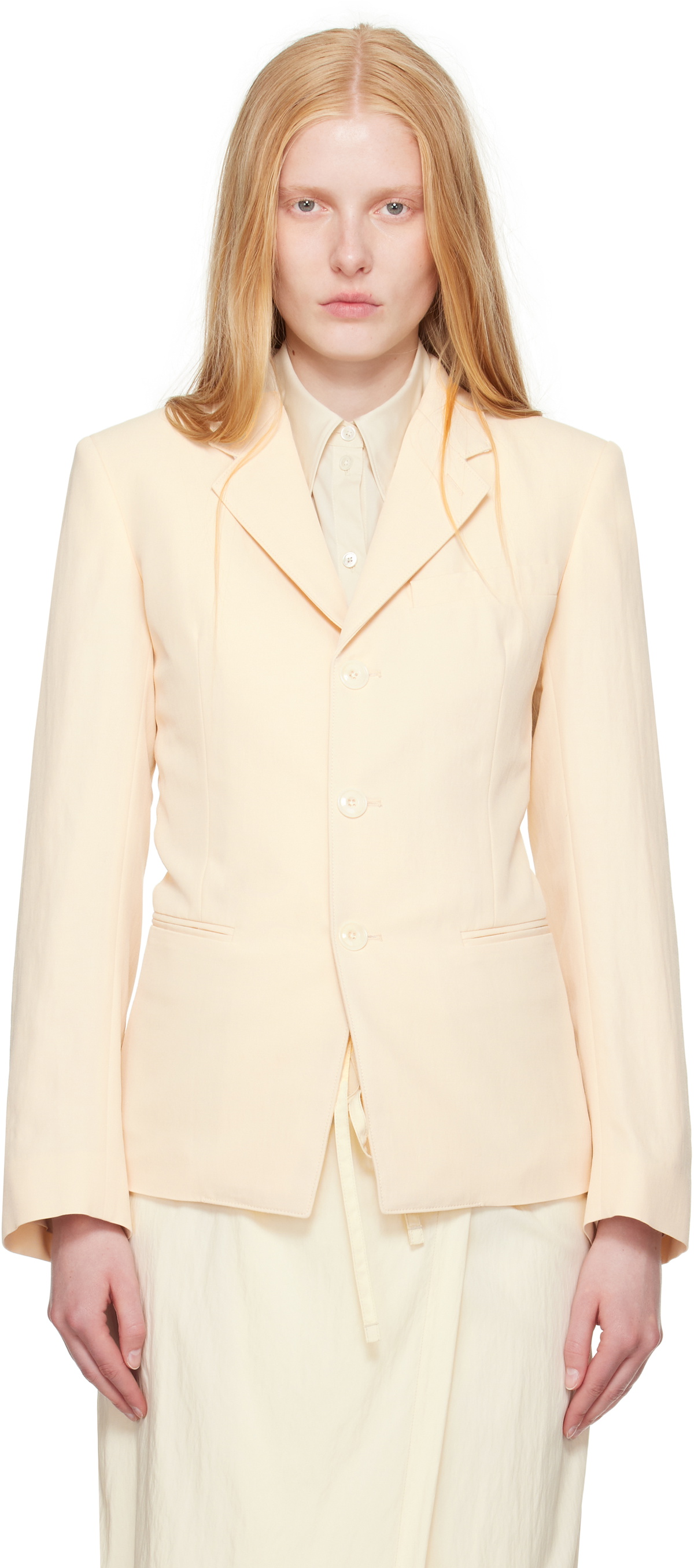 LEMAIRE Brown Raglan Suit Coat Lemaire