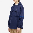 The North Face Men's UE Hybrid Hooded Jacket in Summit Navy