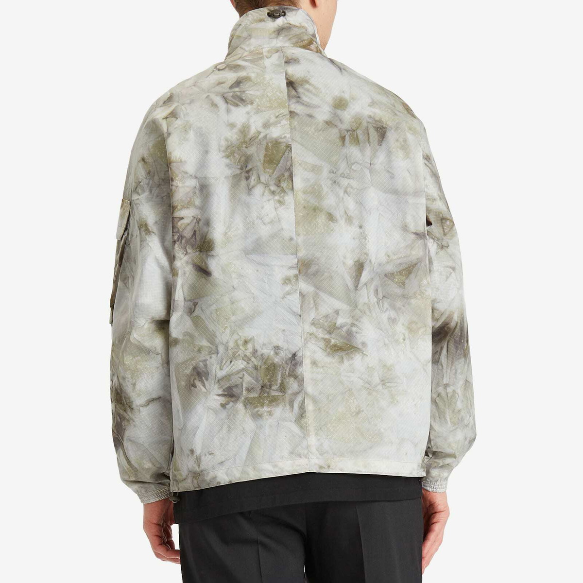 Belstaff Men's Riverbed Camo Ripstop Lough Jacket in Stone Beige