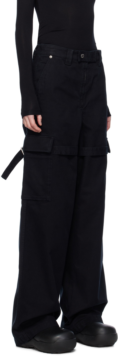 AMBUSH Black Relaxed-Fit Cargo Pants