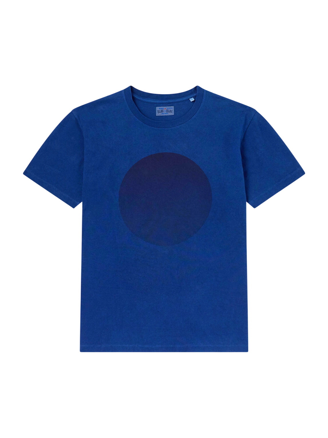 BLUE BLUE JAPAN パッチワーク トレーナー Blue Blue Japan Men's Hand Stitched Patchwork T-Shirt in Indigo