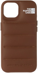 Urban Sophistication Brown 'The Puffer' iPhone 14 Case