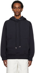 Dries Van Noten Navy Loose-Fit Hoodie