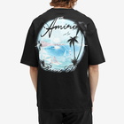 AMIRI Men's Airbrush Logo T-Shirt in Black